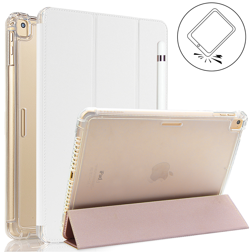 iPad Air/Air 2 9.7” 2018/ 2017 Case- Slim Trifold Stand + Auto Wake/Sleep 